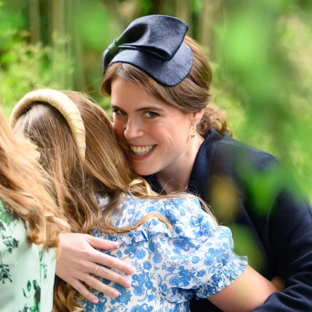 Princess Eugenie and Zara Tindall's daughter Mia, 12, share tender moment