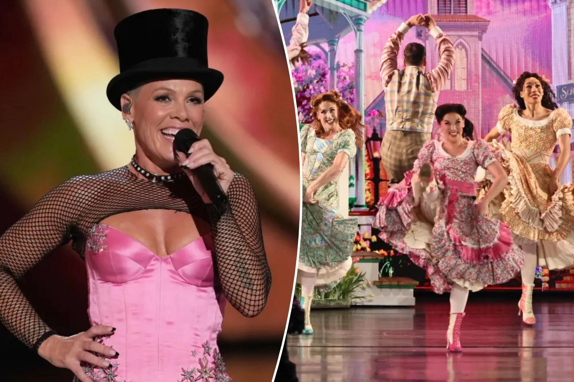 Pink hosts a lackluster Tony Awards to end a truly rough Broadway season