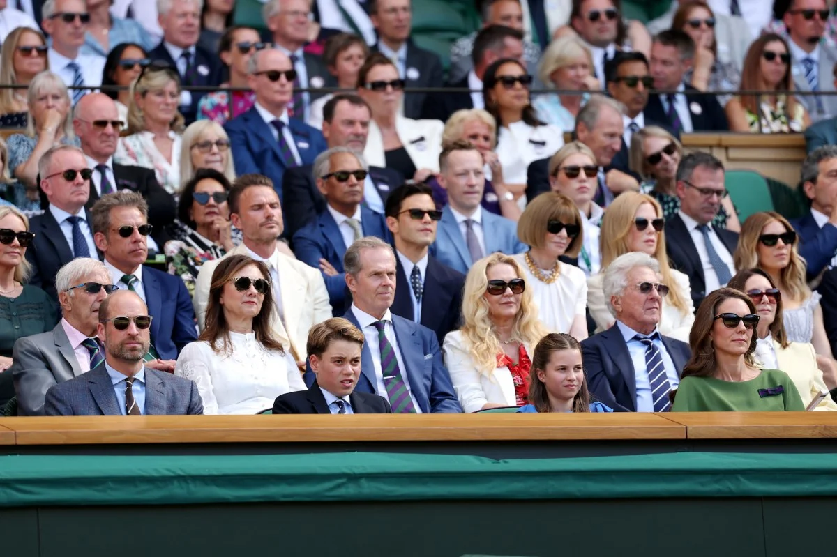 William and Kate Serve Up Family Fun at Wimbledon With Their Eldest Kids