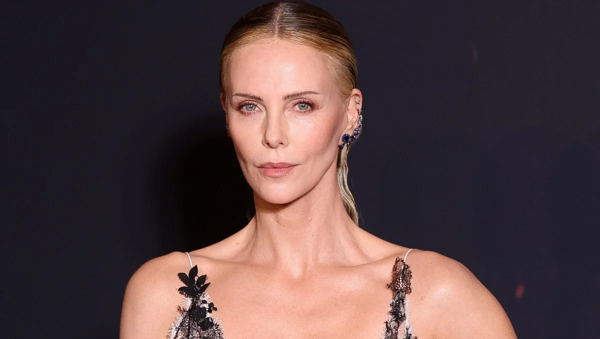 Charlize Theron's Chic Black Top Style Makes Jeans Look Rich