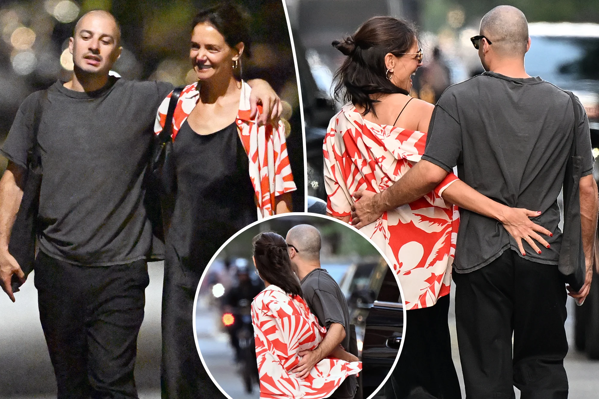 Katie Holmes gets handsy with artist Jason Bard Yarmosky after Hamptons date