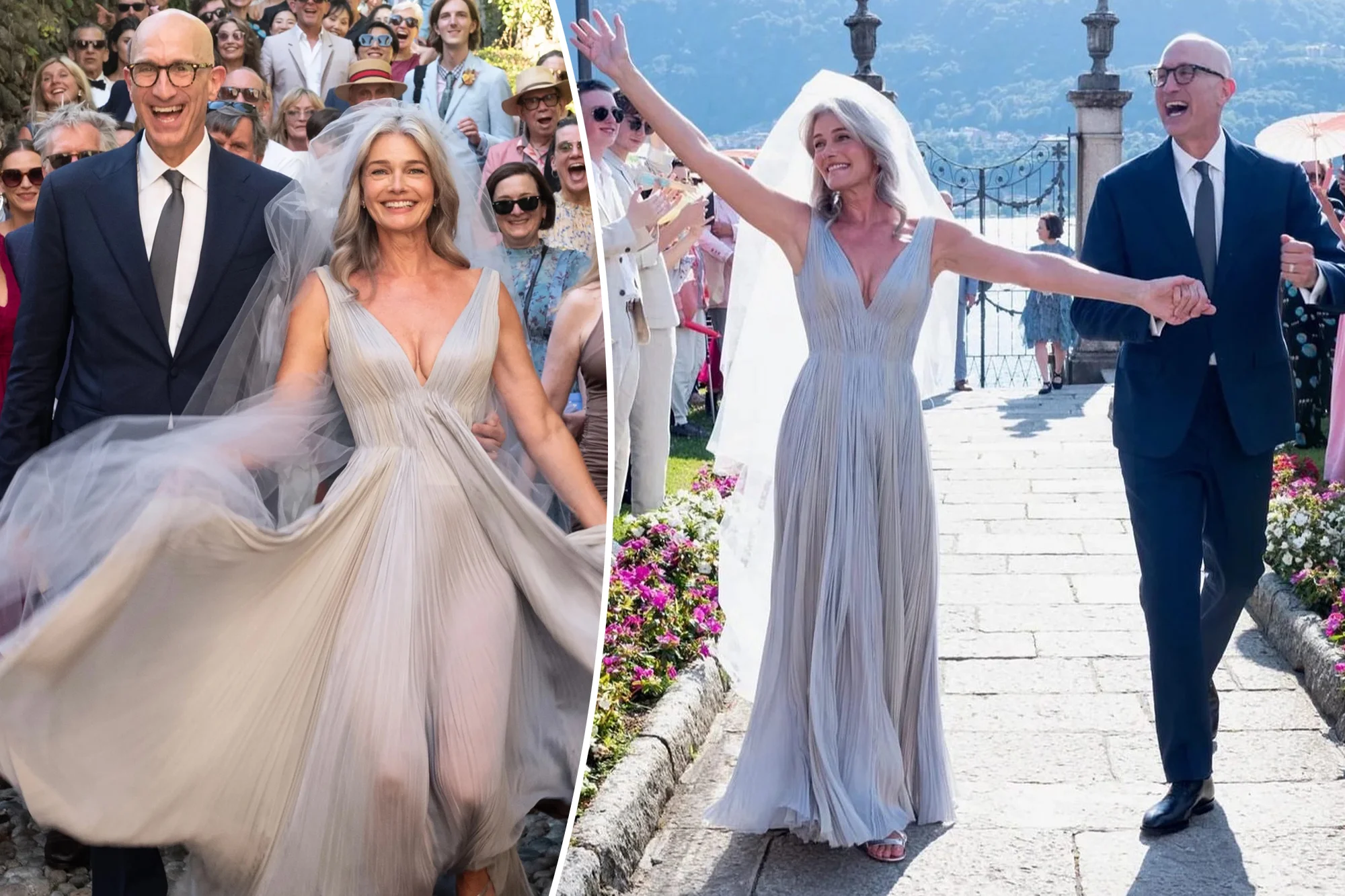 Why Paulina Porizkova skipped the white dress on her wedding day
