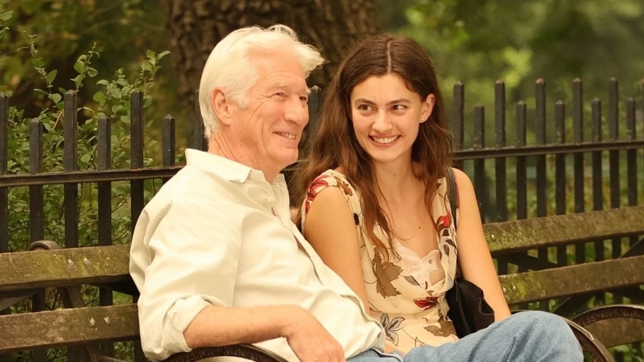 Richard Gere & Diana Silvers Film Scenes for Age-Gap Romance Movie ‘Asymmetry’ in NYC