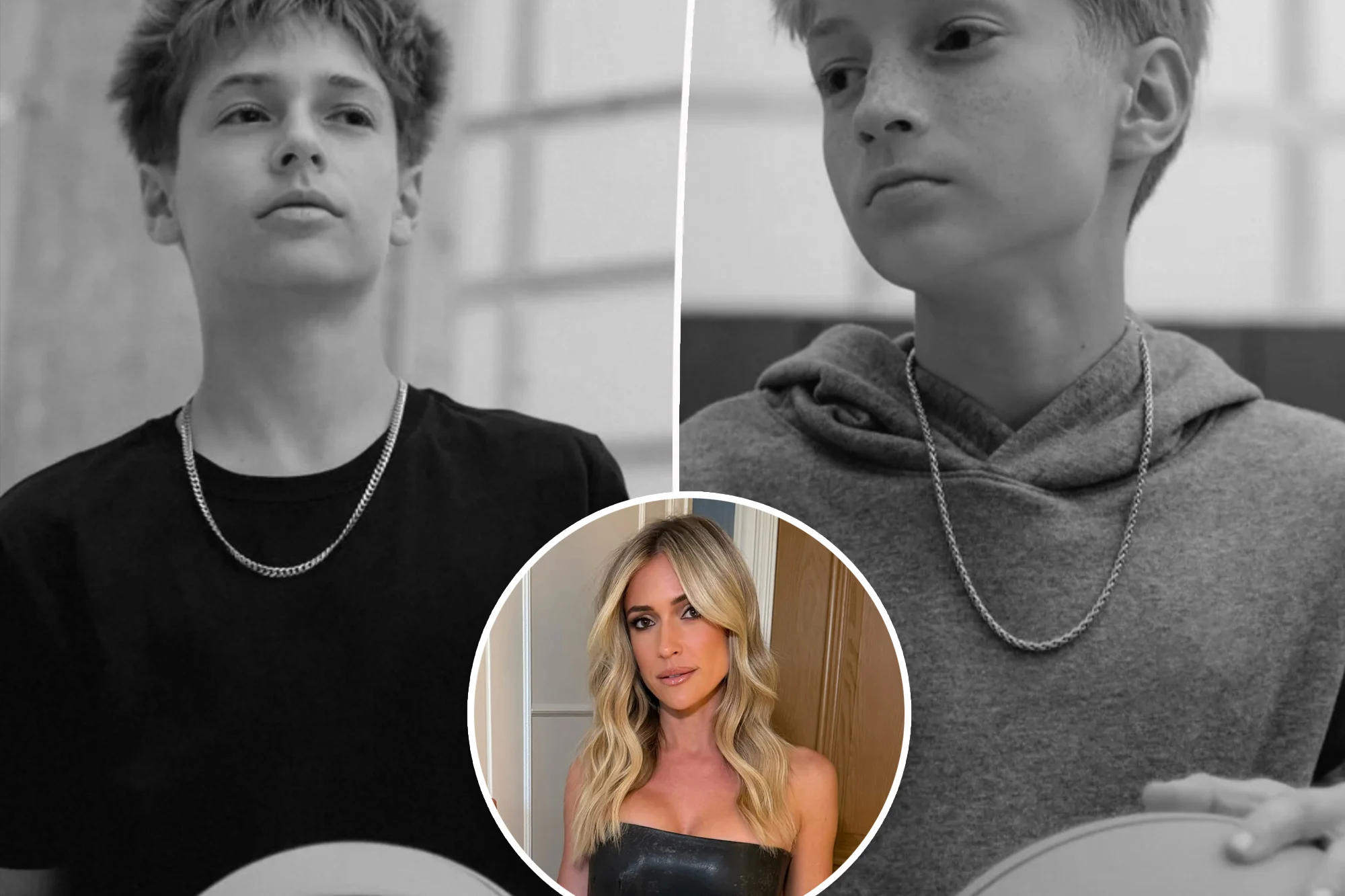 Kristin Cavallari taps sons Camden, 13, and Jaxon, 12, to model her new jewelry line