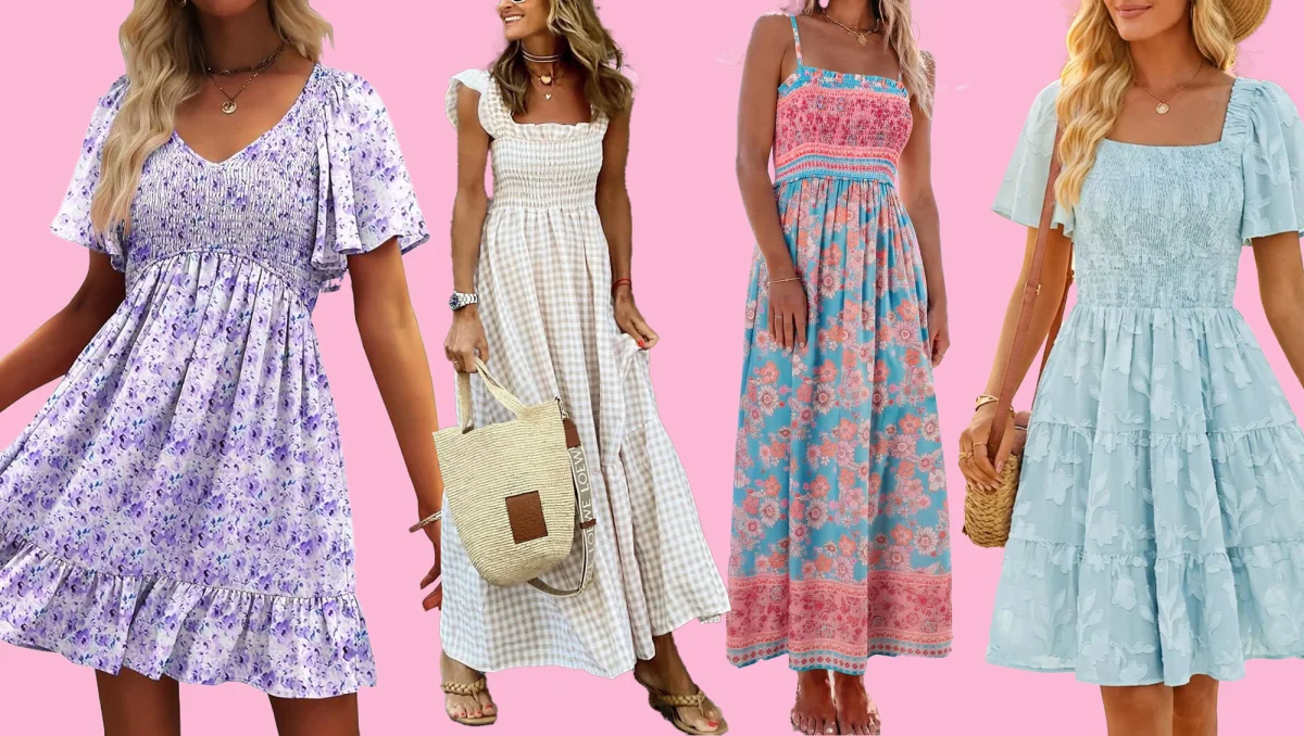 Bye, Boxy Sundresses — These 17 Smocked Dresses Actually Define My Waist