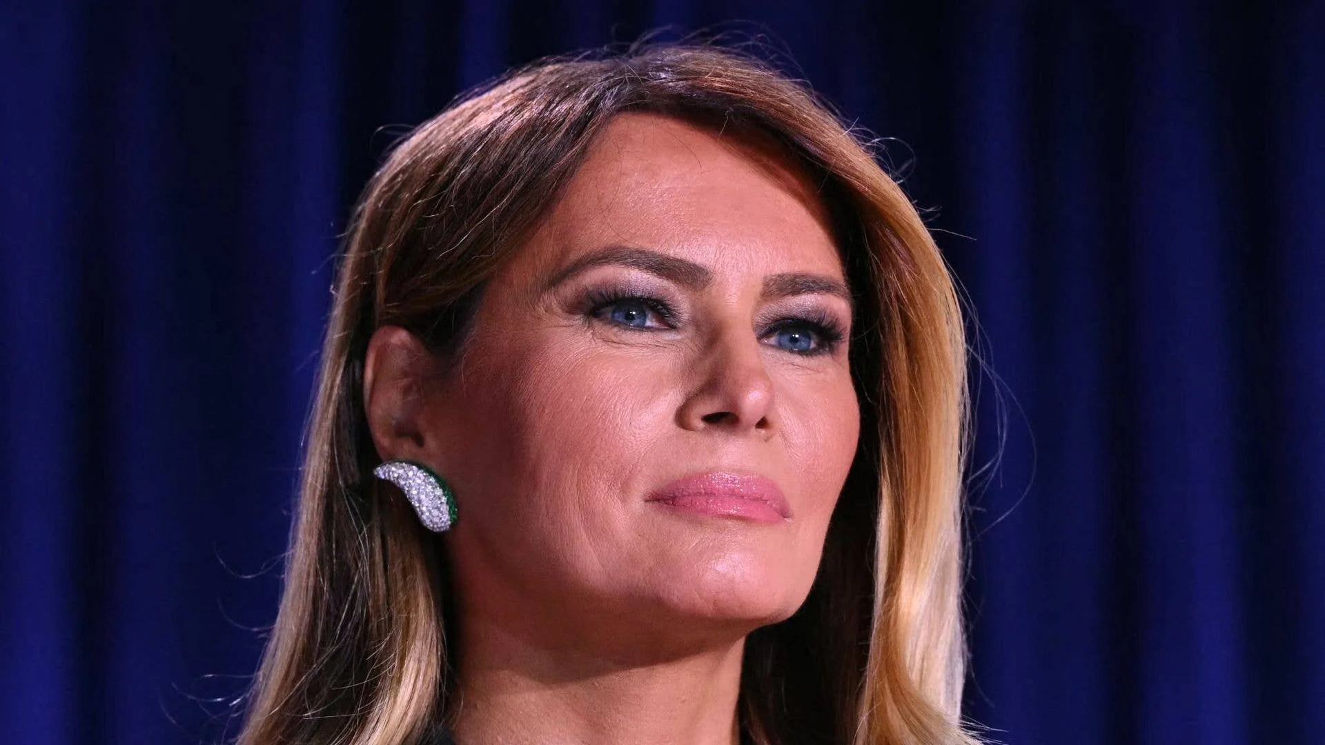 Melania Trump stuns in patriotic white look at dramatic World Cup final with Donald