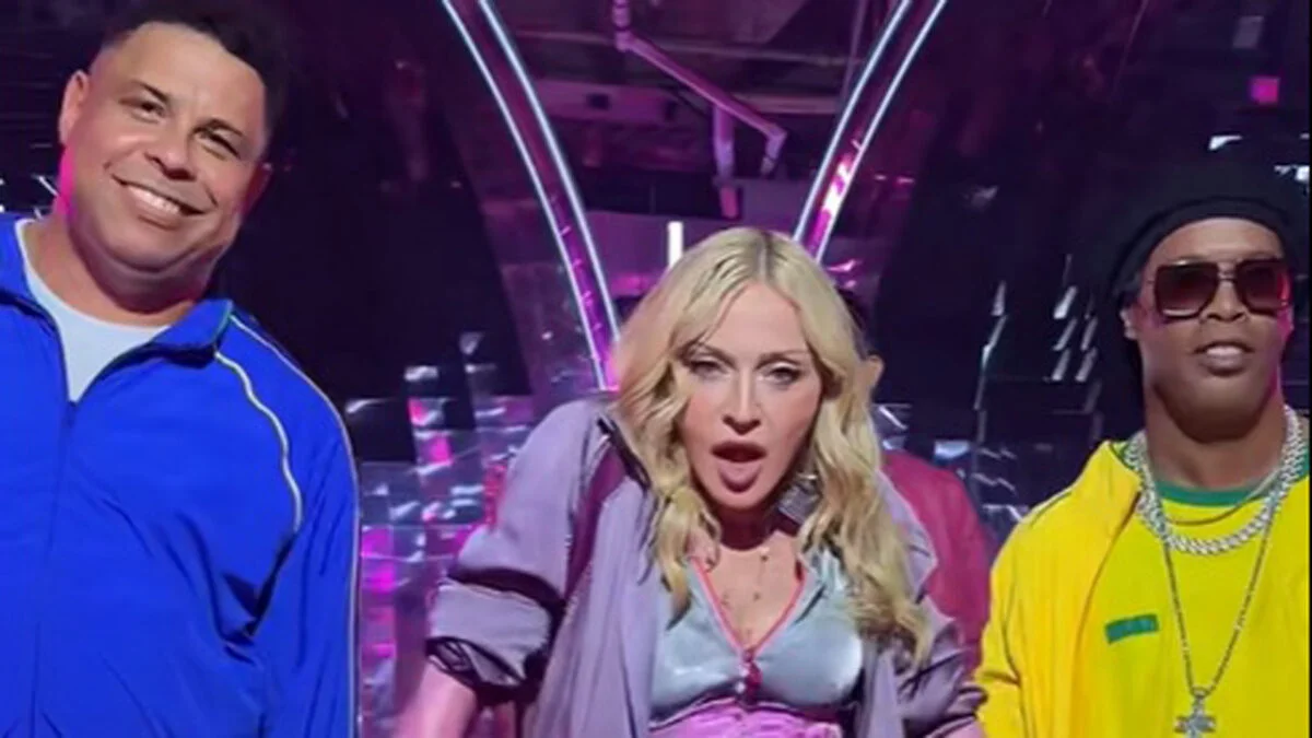Madonna Does a TikTok With Brazilian Soccer Stars Ronaldo & Ronaldinho at World Cup 2026 – Watch!