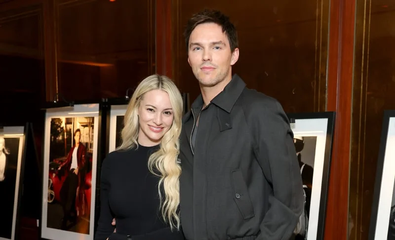 Nicholas Hoult & Wife Bryana Holly Make Rare Appearance Together for Jaeger-LeCoultre & Flaunt Dinner