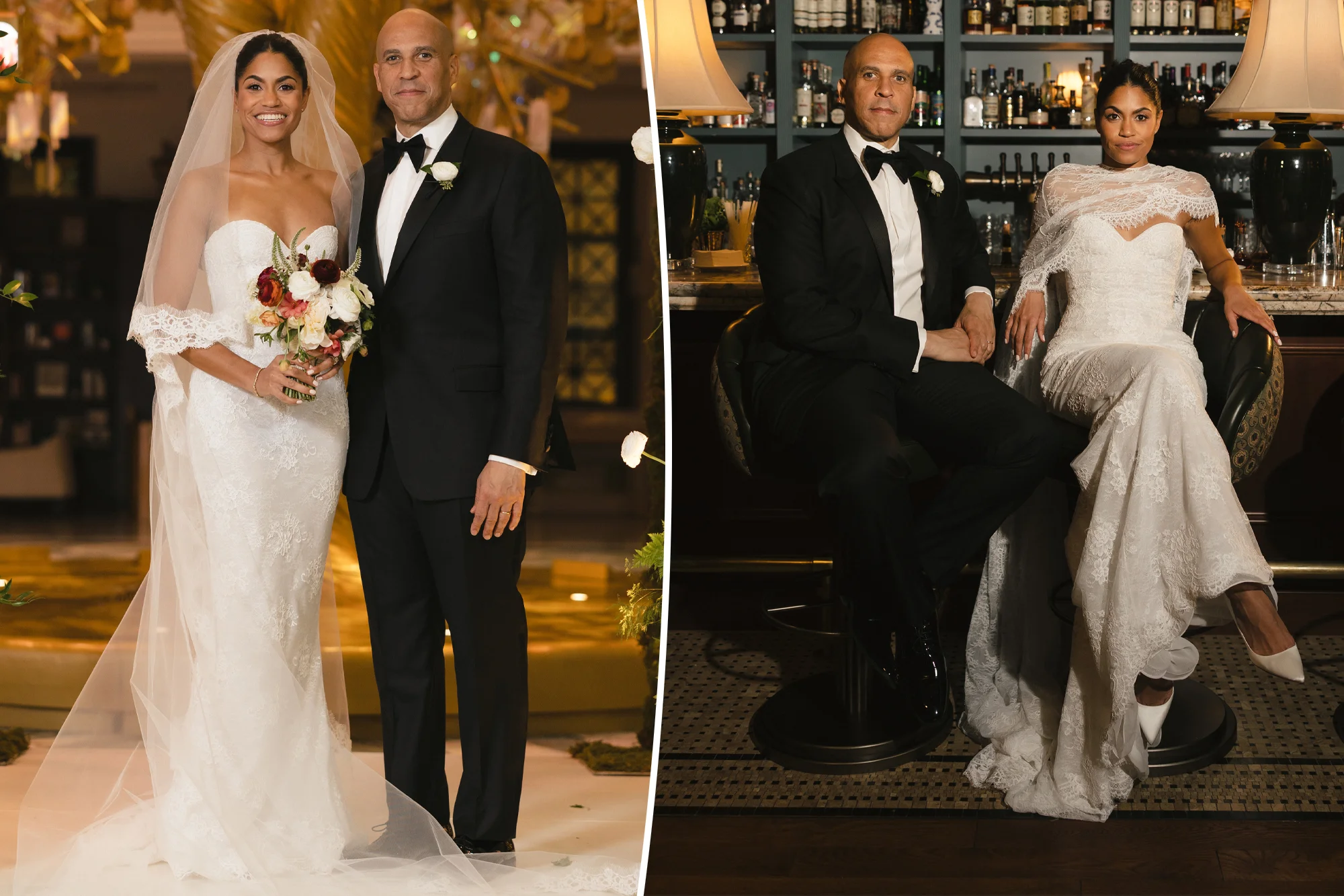 NJ Senator Cory Booker, 56, marries Alexis Lewis, 38, after 3-month engagement